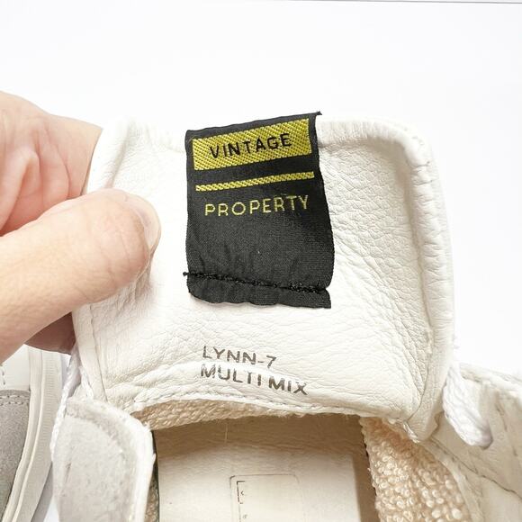 Vintage Havana High Top Lynn Multi Mix White Cream Shoes Women’s 7 - Picture 16 of 16